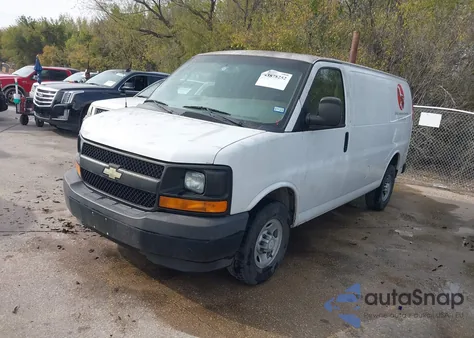2017 Chevrolet Express 2500 Work Van из США, поврежденный, VIN 1GCWGAFF1H1169828
